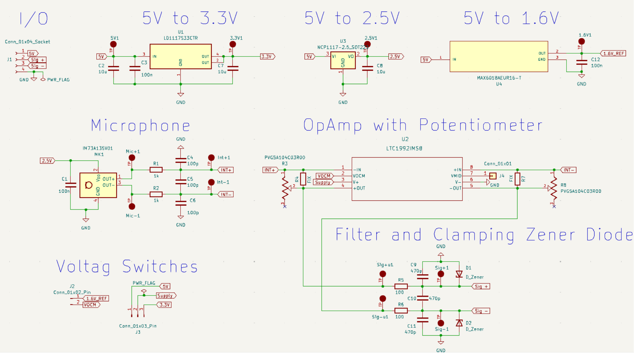 Schematics of Mic_PCM_V3 - Version 4