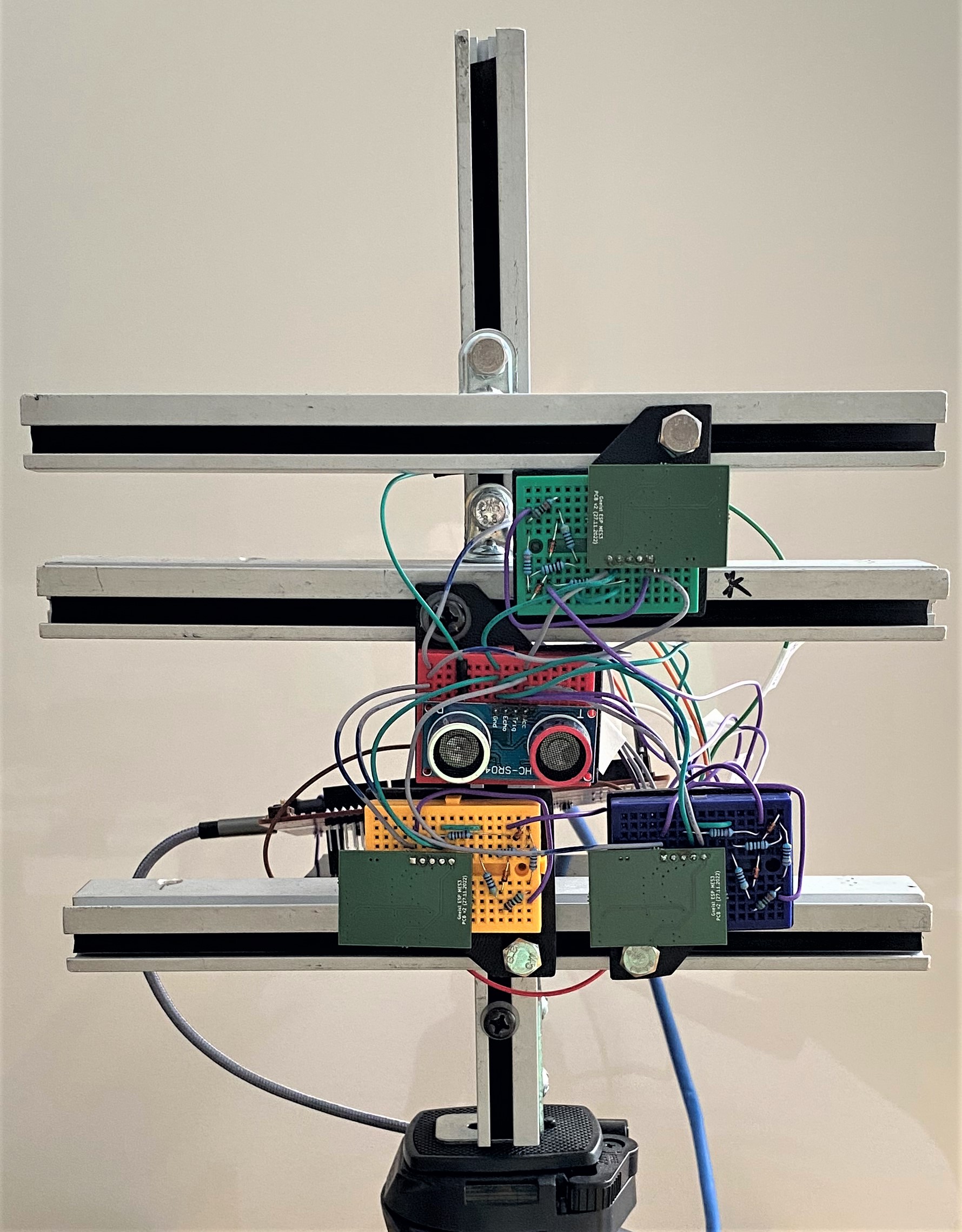 schematics of the first front-end prototype