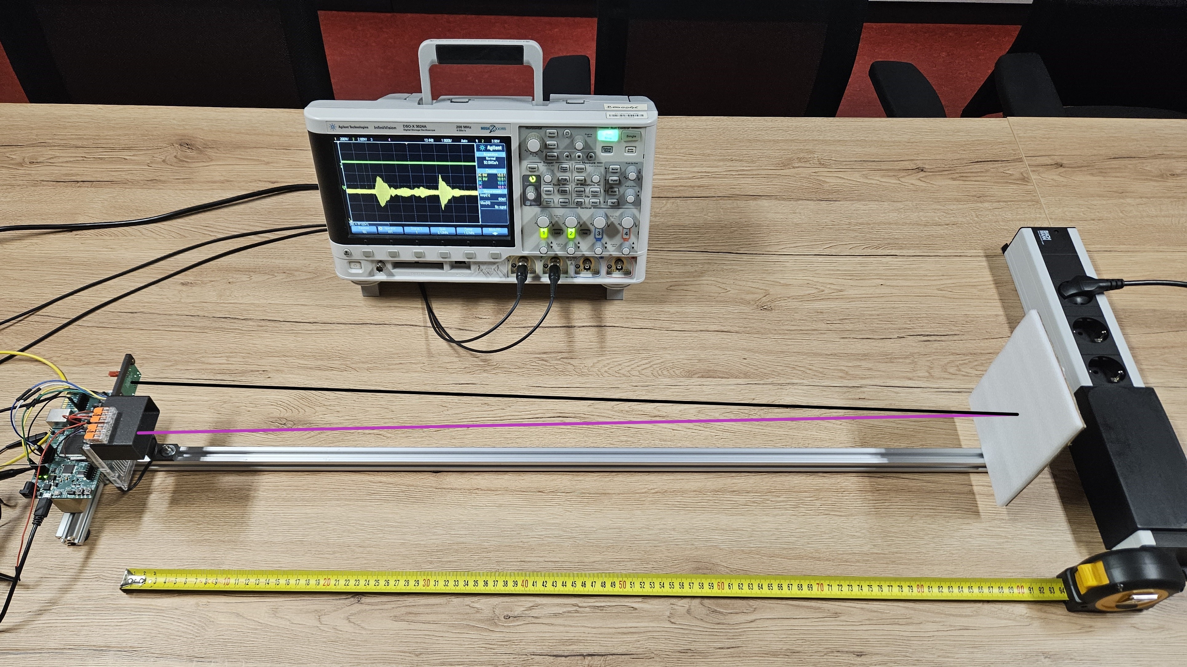 Ultrasound Ranging Setup